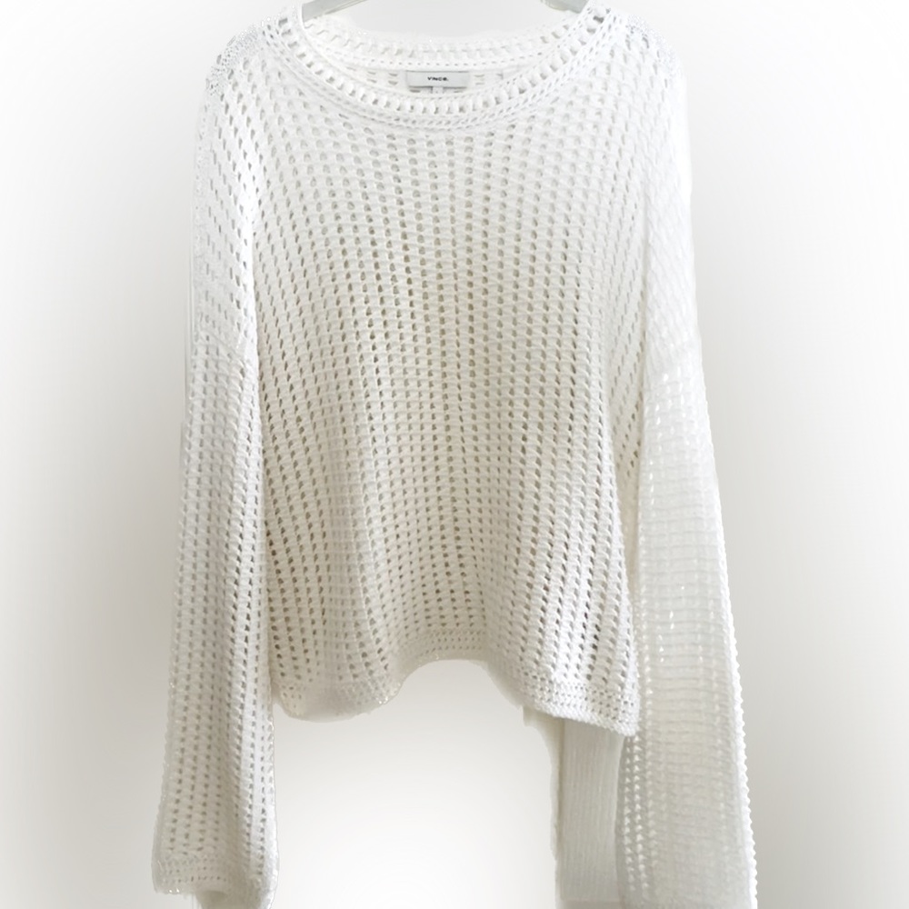 Vince Open Weave Sweater